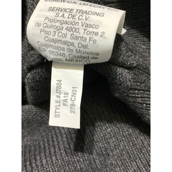 J.Crew Grey Bow Detail Crew Sweater - Picture 8 of 8